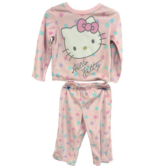 Hello Kitty Pajama Set - 2T - Picture 1 of 4